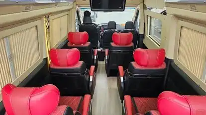 Hà Hải Limousine Bus-Seats layout Image