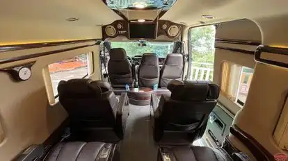 Minh Châu Limousine Bus-Seats layout Image