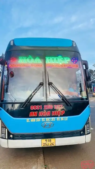 An Hòa Hiệp Bus Front Image