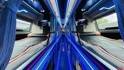 Quang Dũng VIP Limousine Bus-Seats layout Image