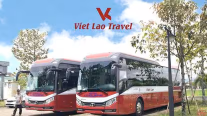 Việt Lào Bus-Front Image