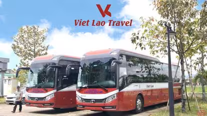 Việt Lào Bus-Front Image