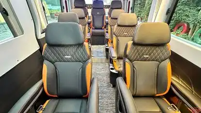 Hùng Vương Limousine Bus-Seats layout Image