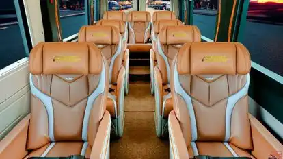 Nam Định Limousine Bus-Seats layout Image