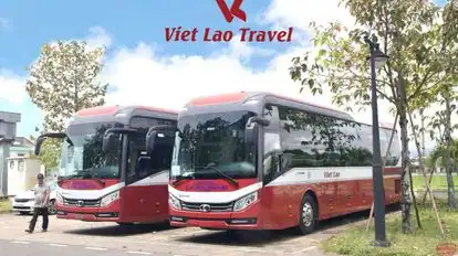 Việt Lào Travel Bus-Front Image