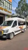 Long Van Limousine Bus Front Image