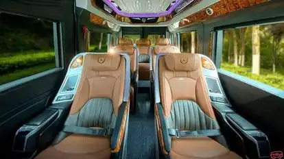 Ninh Bình Discovery Bus Bus-Seats layout Image