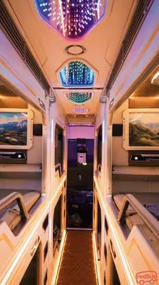 Luxury Van Limousine Bus-Seats layout Image