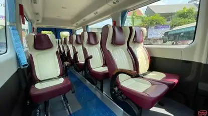 DVP Express Bus-Seats layout Image