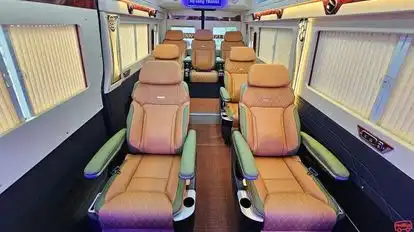 Ha Long Travel Bus-Seats layout Image