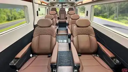 Việt Luxury Travel Bus-Seats layout Image