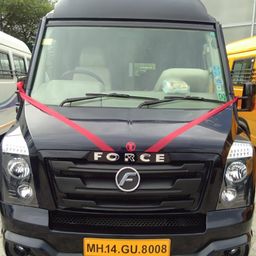 Hire 10 Seater Force Motors  A/C Bus in Pune