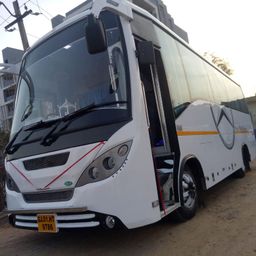 Hire 33 Seater Ashok Leyland  A/C Bus in Ahmedabad