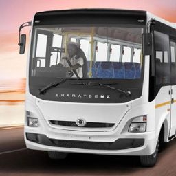 Hire 36 Seater Bharat Benz   A/C Bus in Kolkata