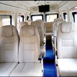 Hire 12 Seater Force Motors  A/C Bus in Bangalore