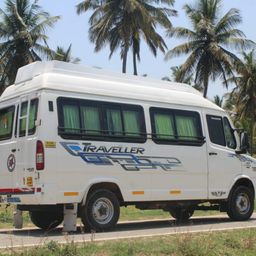 Hire 12 Seater Force Motors  A/C Bus in Bangalore