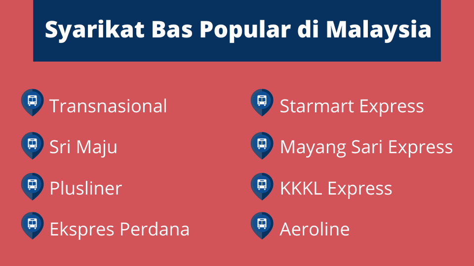 Syarikat Bas Popular di Malaysia