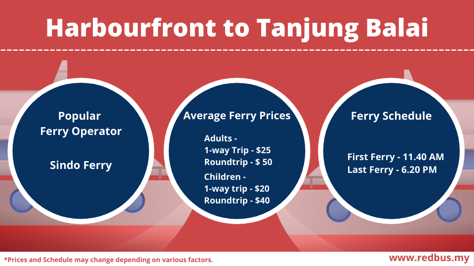 harbourfront to tanjung balai ferry