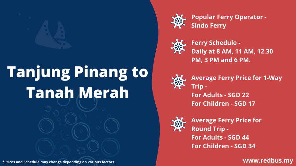 tanjung pinang to tanah merah