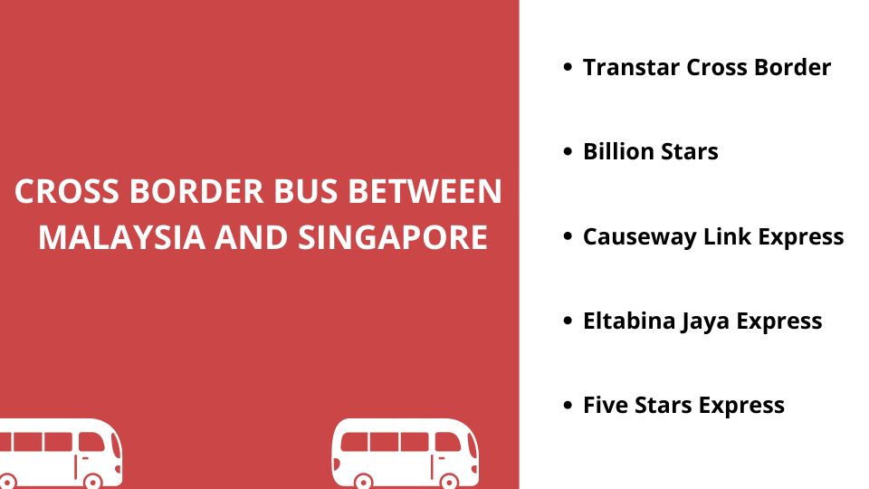 Cross border bus booking in Malaysia