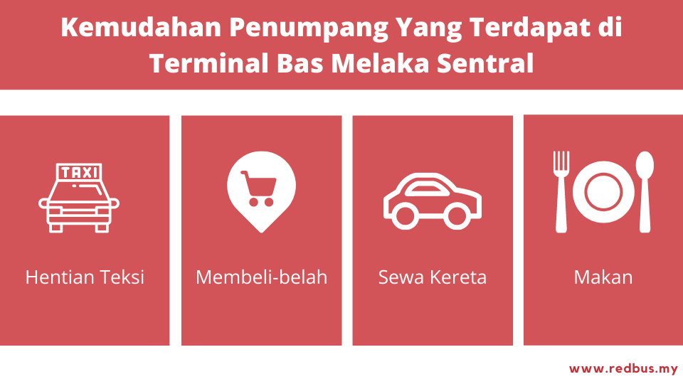 Amenities At Melaka Sentral Bus Terminal