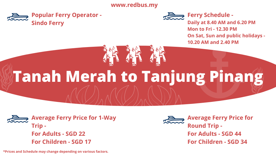 tanah merah to tanjung pinang