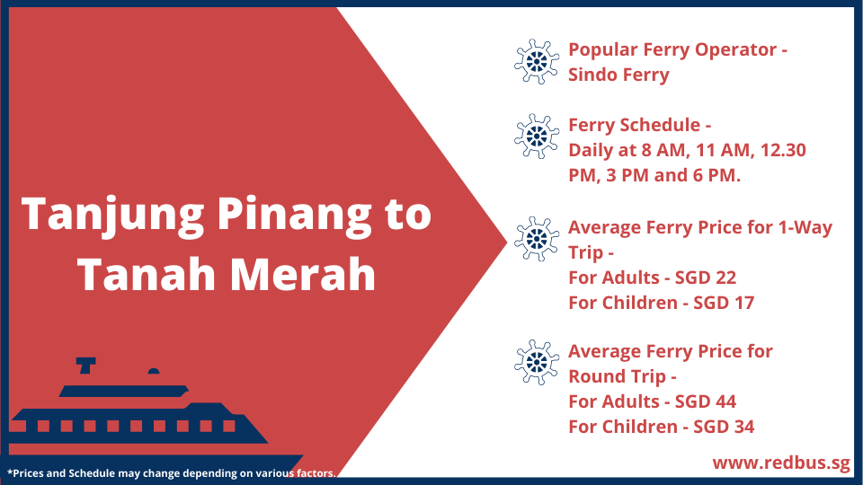 tanjung pinang to tanah merah ferry