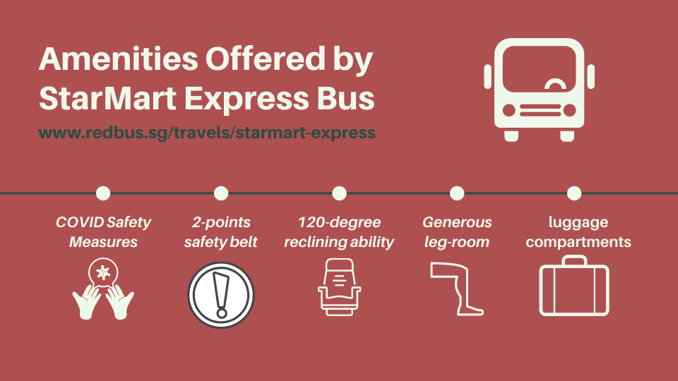 amenities by starmart express, singapore