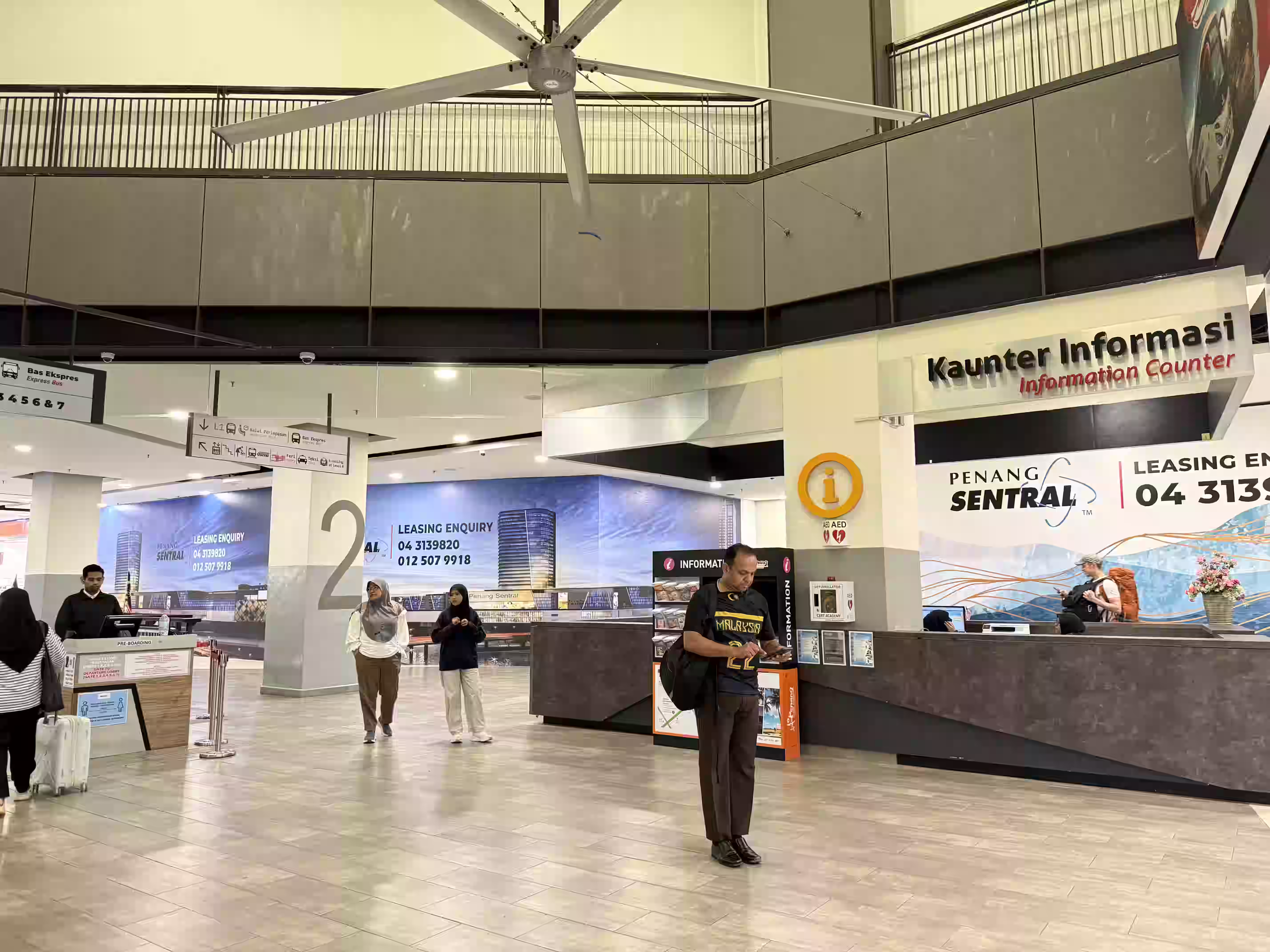 Information Counter Penang Sentral