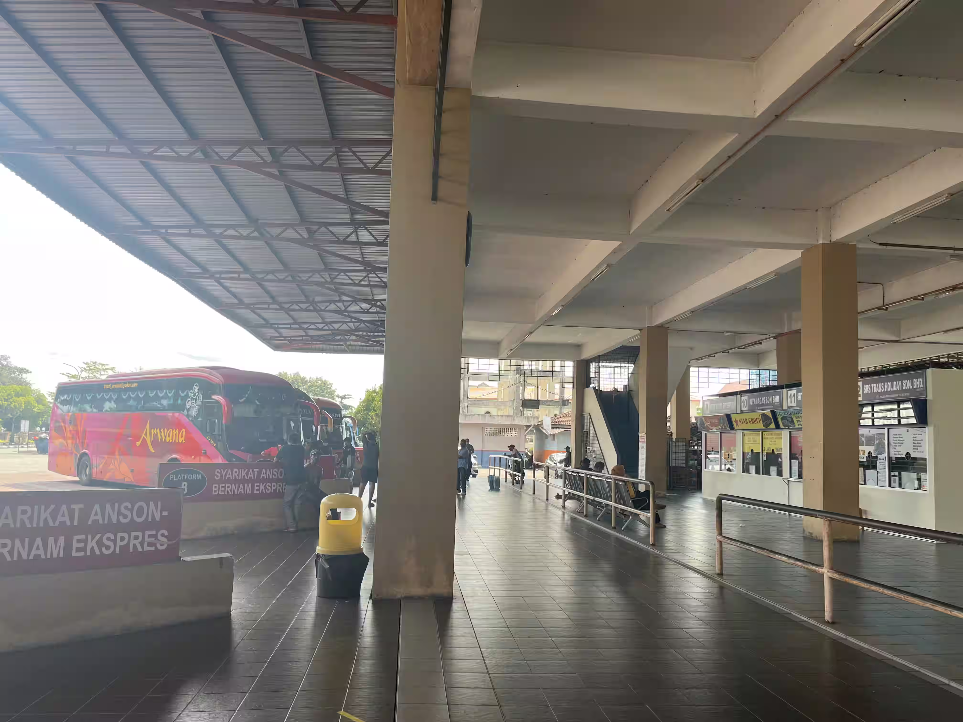 Teluk Intan Express Boarding Areas