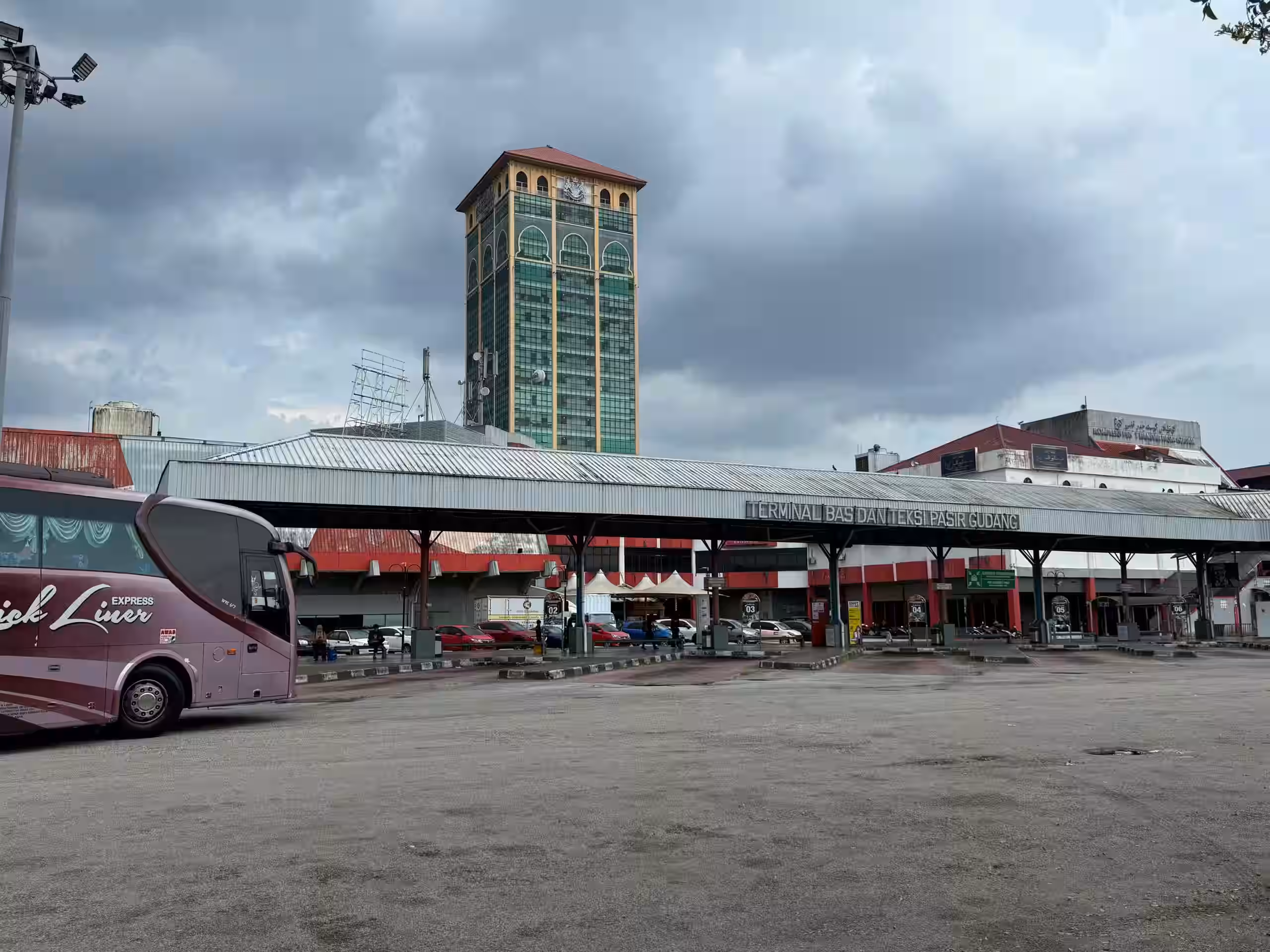 Bus Platforms Pasir Gudang Terminal