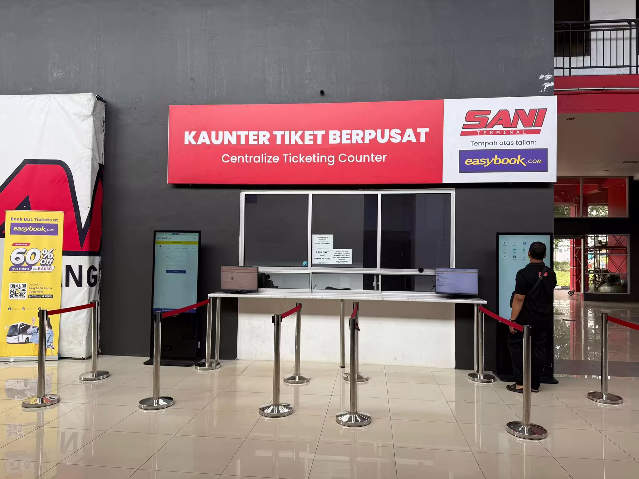Ticket Counter Sani Express Klang Sentral