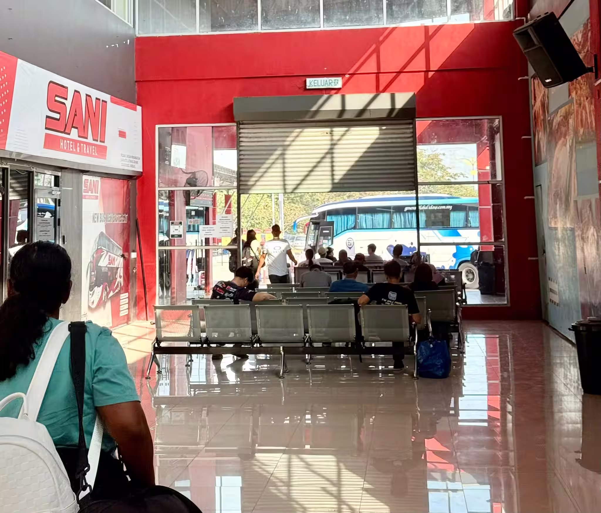 Waiting Area Sani Express Klang Sentral